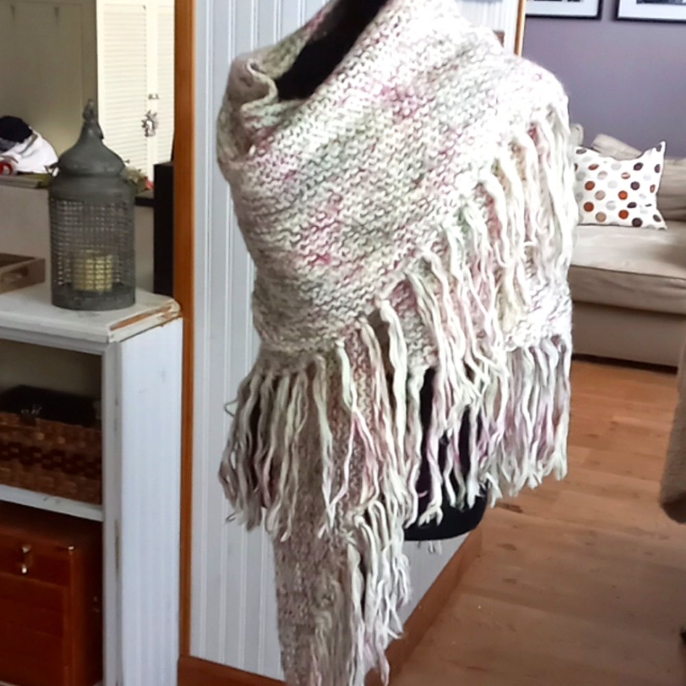 Oversized Multi-color Wrap